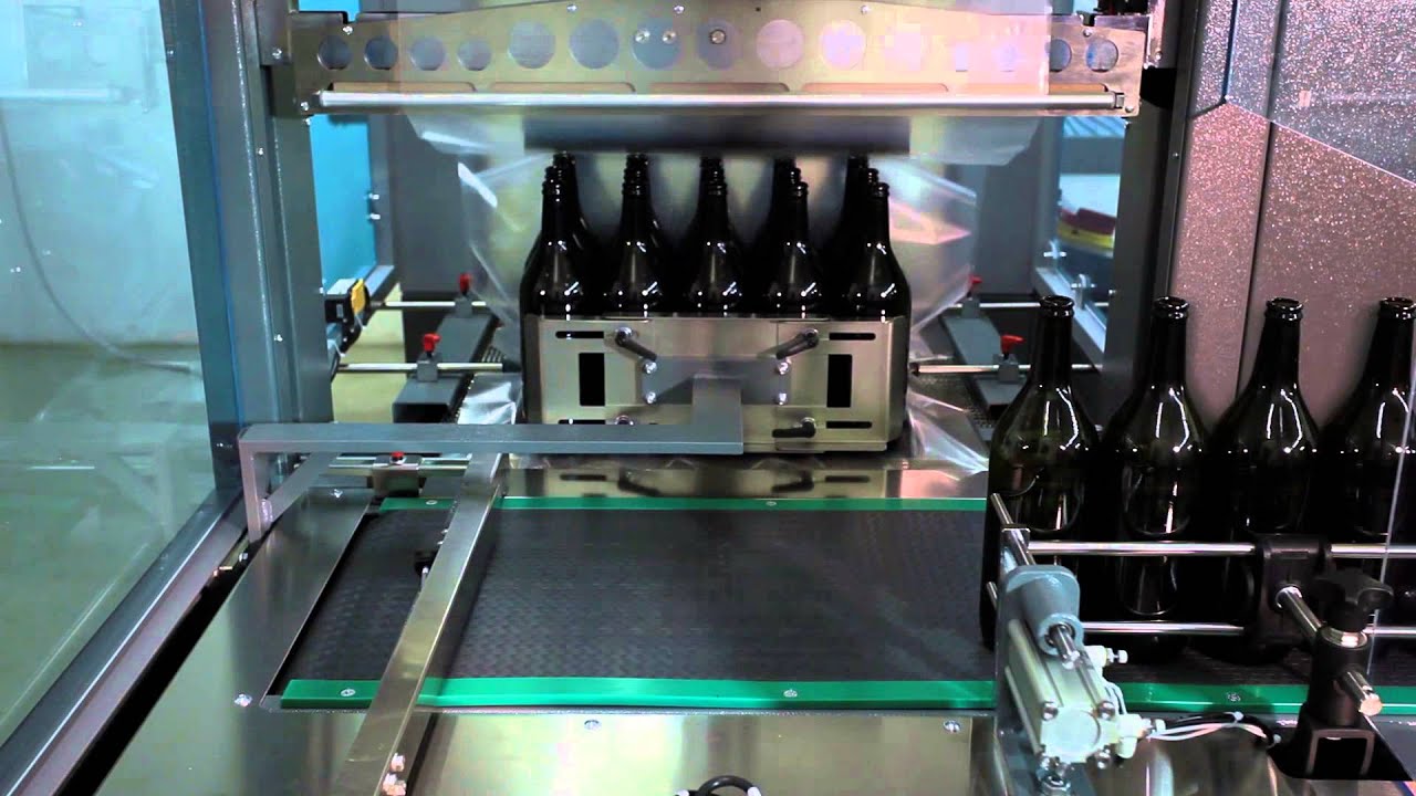 Automatic bottle wrapper BSW-732-SF STROJPLAST