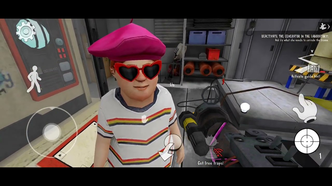 ICE SCREAM 8 - Laboratory Mission Tutorial + Exploring Locations! Rod, Mati, Lis, J, Mike, Charlie