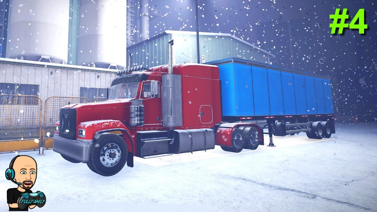 PETITE LIVRAISON DE COLIS SOUS LA NEIGE / Alaskan Road Truckers #4 (Volant G29)