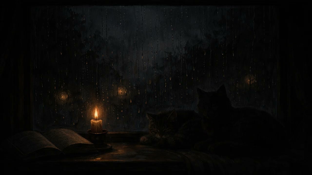 9 Hours Steady Rain Sounds for Sleep | Soft Background Rain, No Thunder