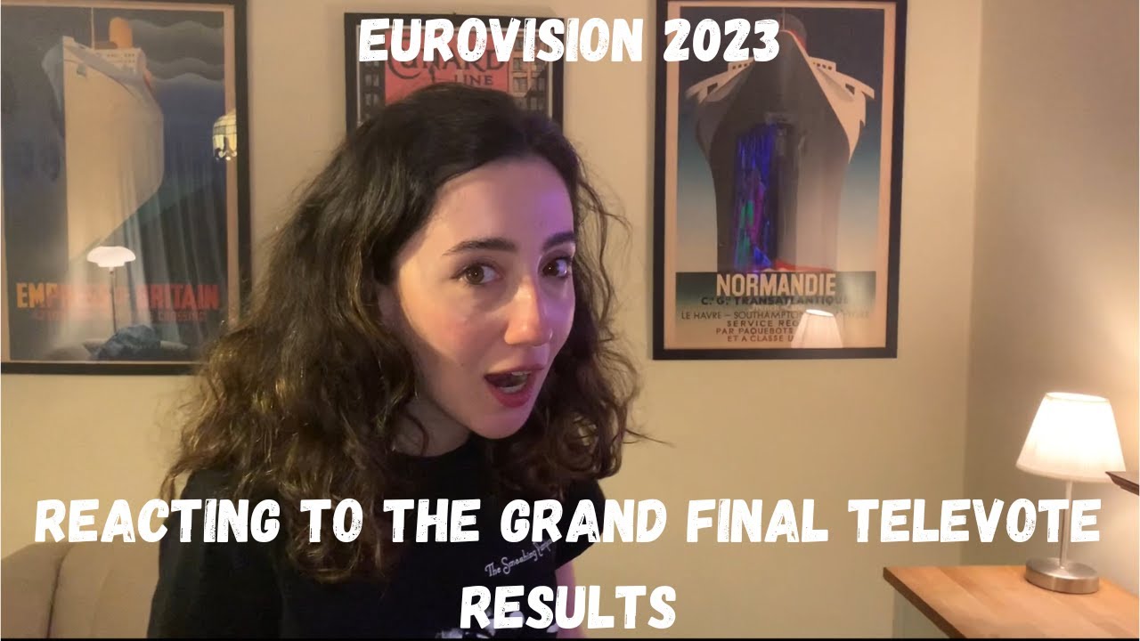EUROVISION 2023 - REACTING TO THE GRAND FINAL TELEVOTE RESULTS