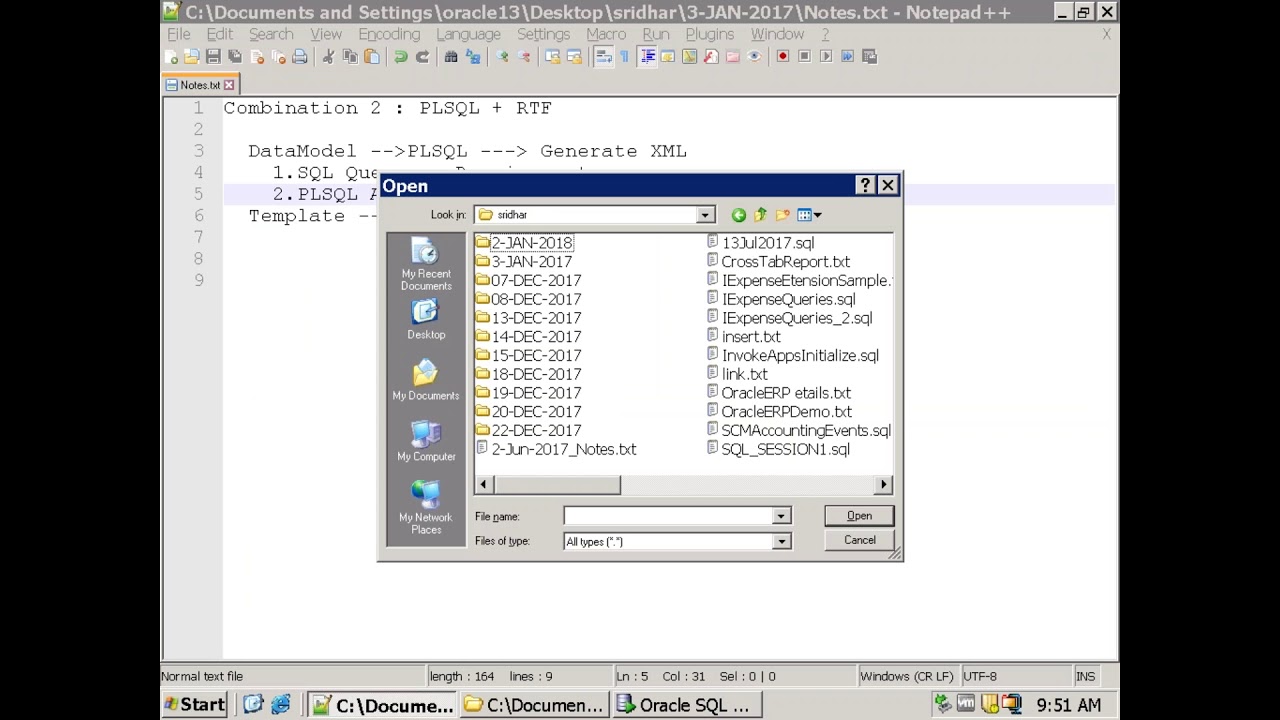XML Report PLSQL Approach