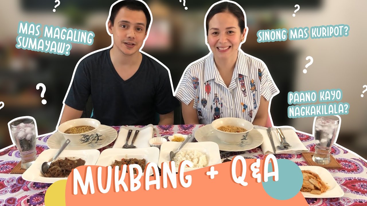 Mukbang + Q&A with Patrick and Nikka pt. 1 | Garcia Family