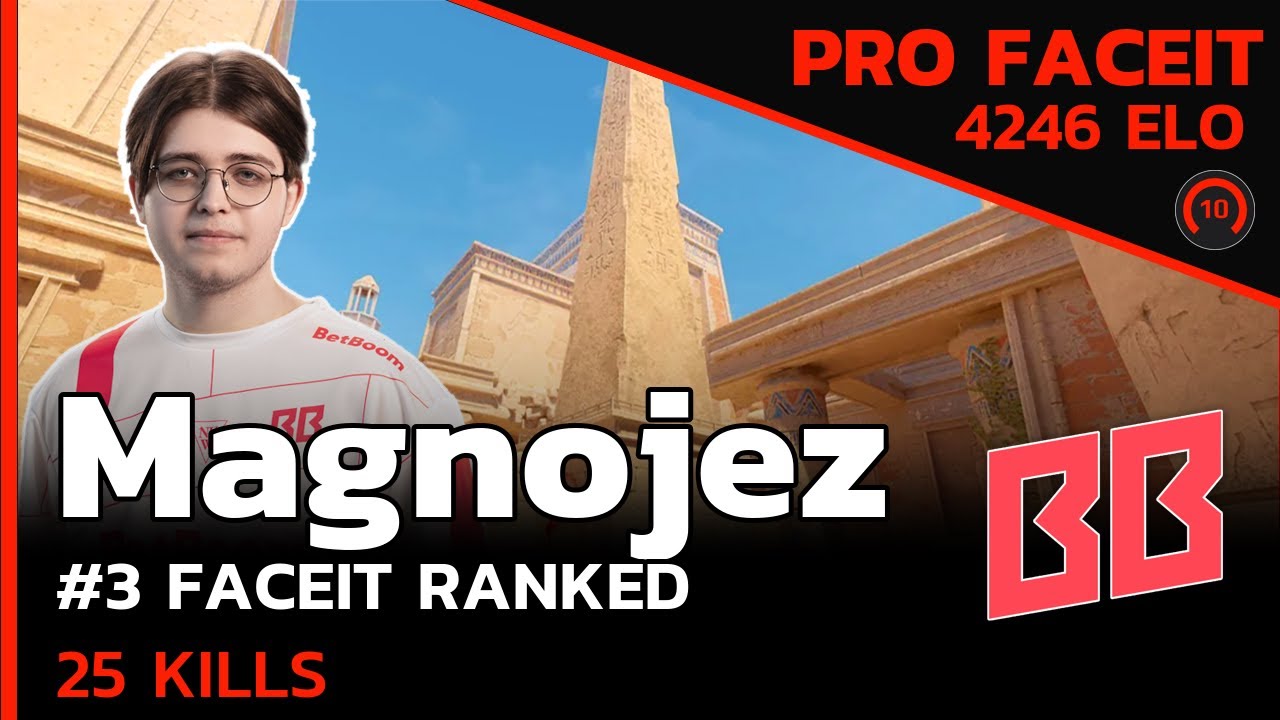 Magnojez BetBoom IS LIGHTNING FAST ANUBIS🔥 w/donk (ANUBIS) FACEIT LVL 10 | CS2 POV | Aug 2, 2024
