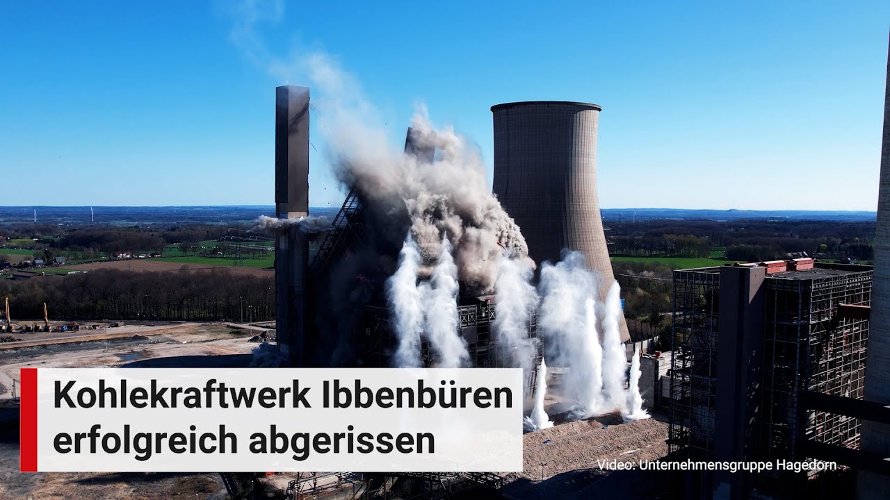 Kraftwerk in Ibbenbüren wird abgerissen