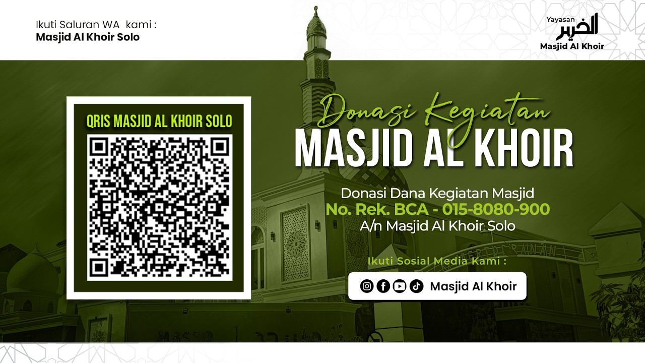 Tarawih + Sholat Gerhana