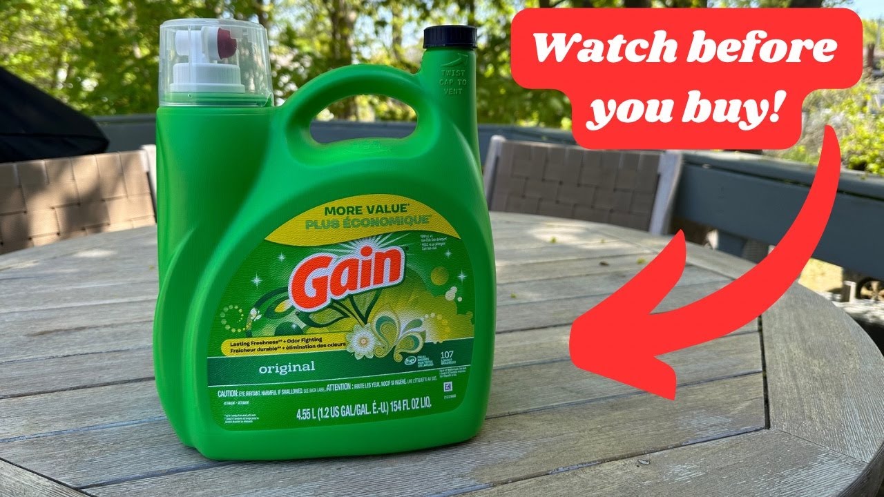 Review: Gain Liquid Laundry Detergent
