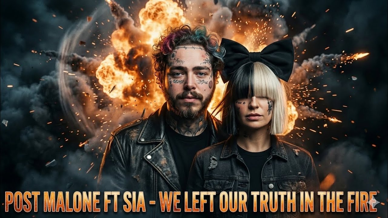 Post Malone ft Sia – We Left Our Truth In The Fire | SonicLyrics Video |