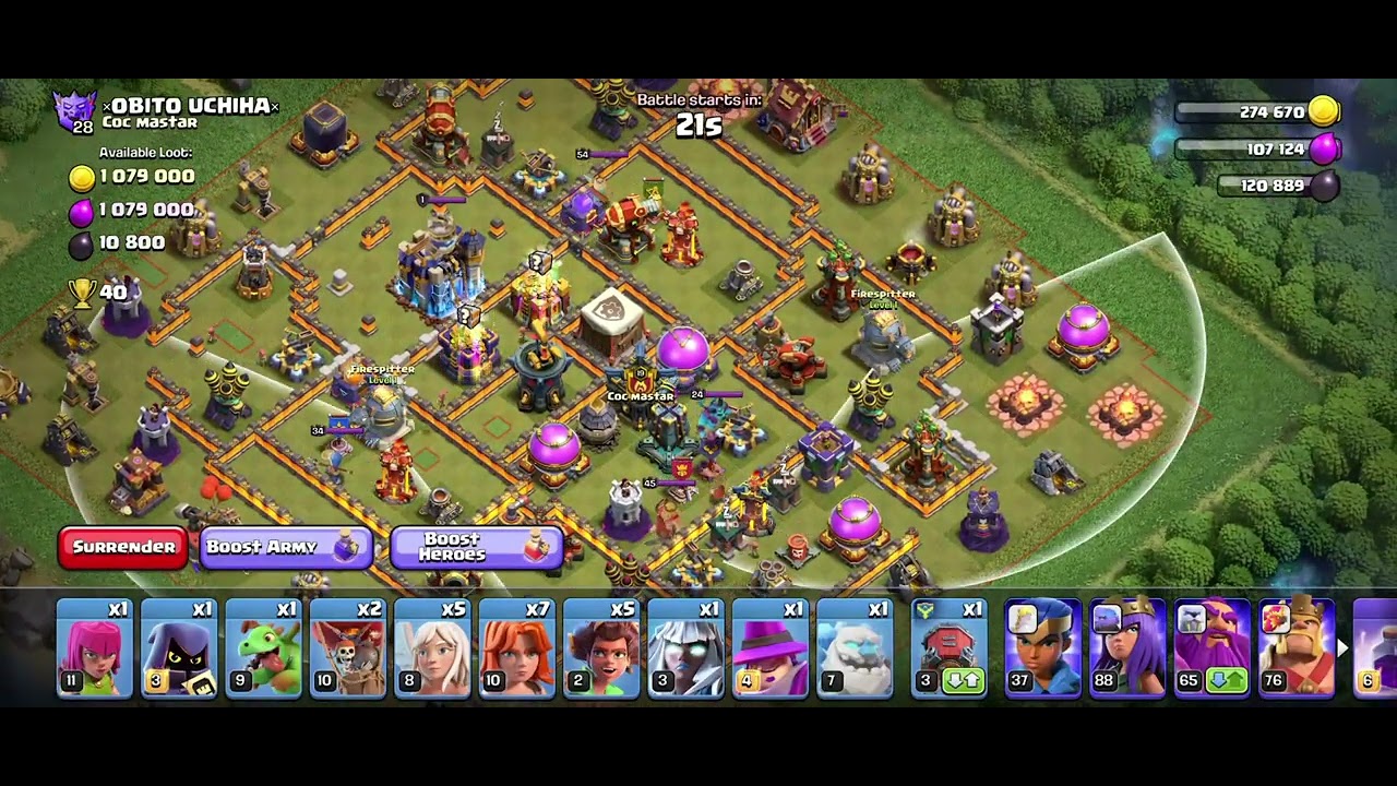 Th15 vs max Th17 attack strategy explained (Clash of clans)