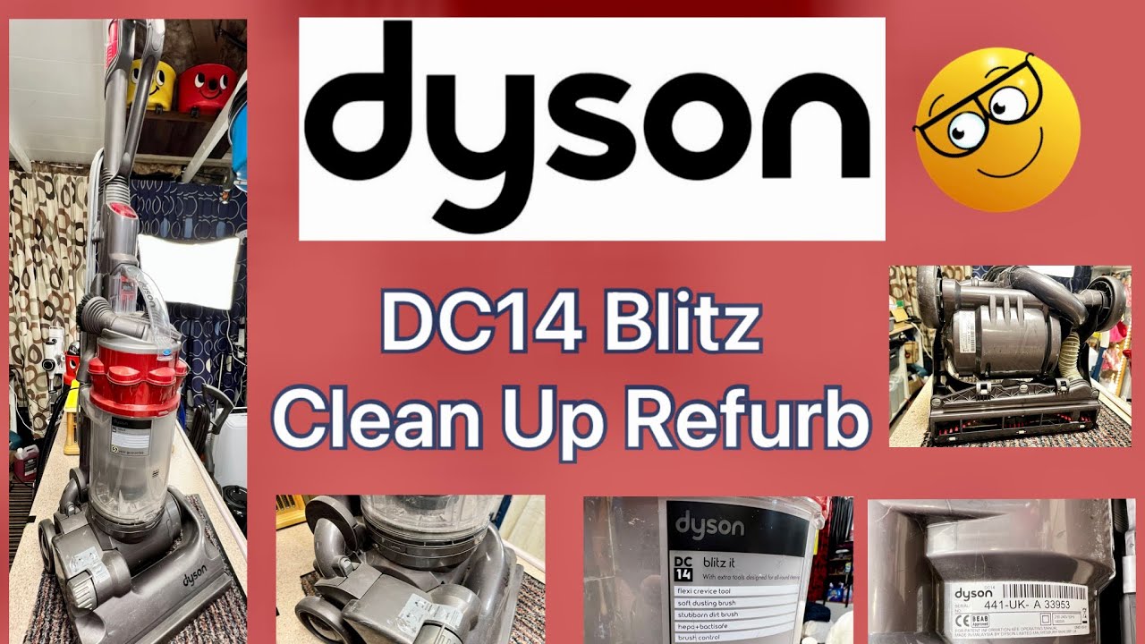 Dyson DC14 Blitz, очистка и восстановление