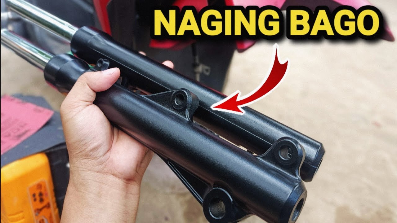 DIY Front Shock Repaint | Honda Click | Moto Arch