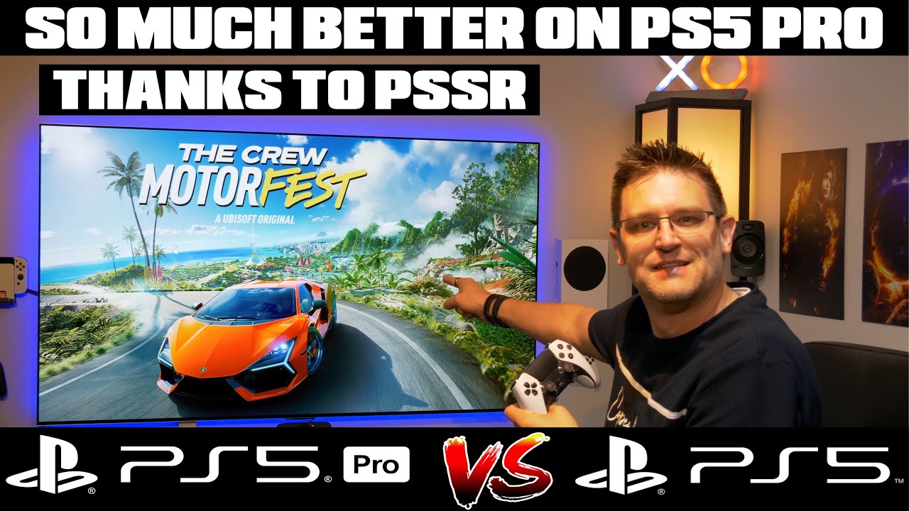 The Crew Motorfest - PS5 Pro Update vs PS5 - PSSR Is Working Great - PS5 Pro Looks So Much Better