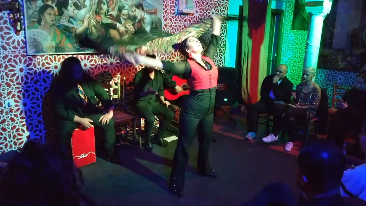 Marcela Rodríguez bailando Taranto por Tangos en Sevilla.