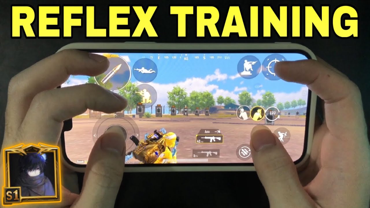 Improve Reflexes 🔥 Handcam 5 Finger Faster Player PUBG Mobile | Daxua Gameplay