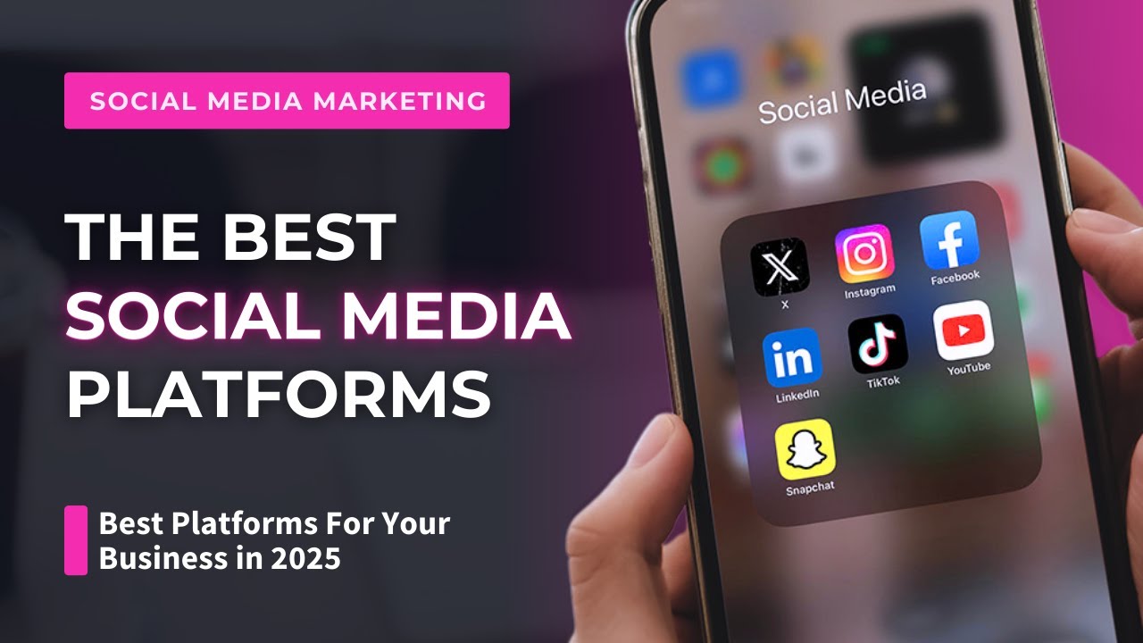 Choosing the Best Social Media Platforms for Your Business (2025)