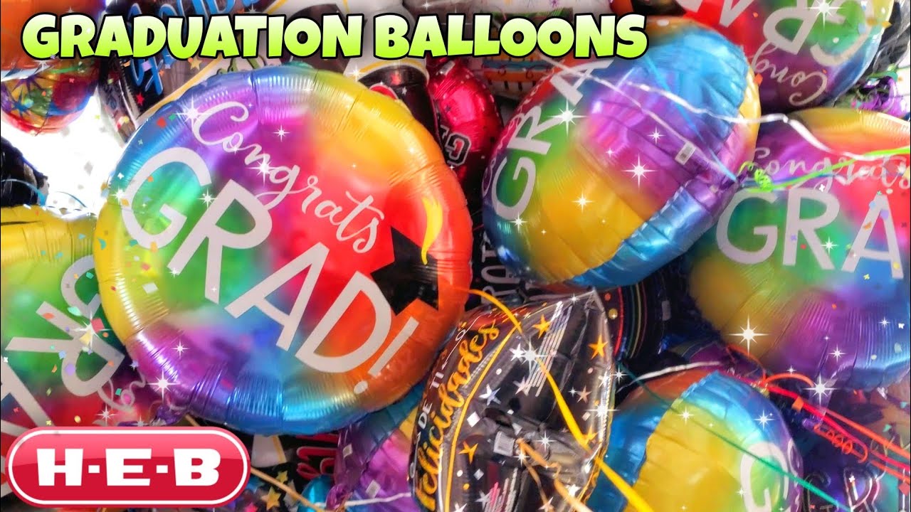 Balloon Shopping GRADUATION 2021 HEB Texas American Flag Balloons Memorial Day