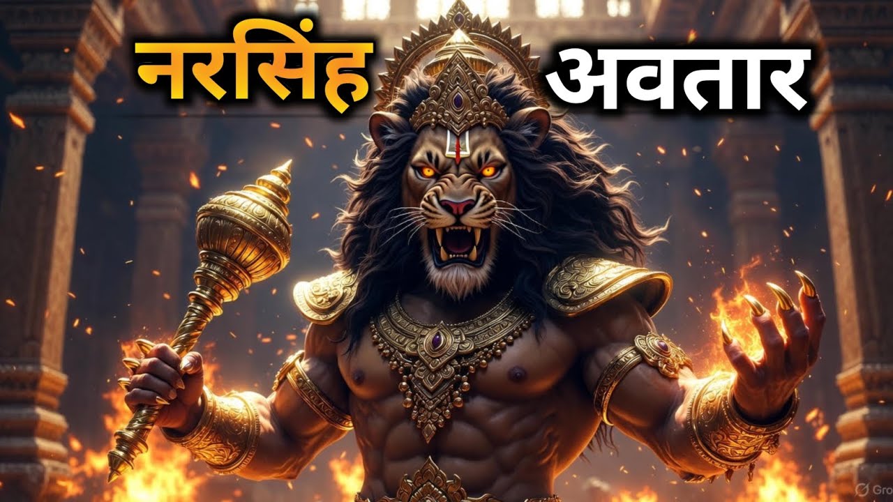 नरसिंह अवतार का रहस्य | भगवान विष्णु का सबसे उग्र रूप | Prahlad & Hiranyakashipu documentary 