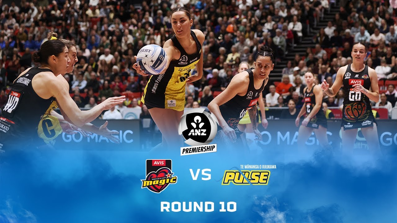 2025 ANZ Premiership | Magic v Pulse | Round 10