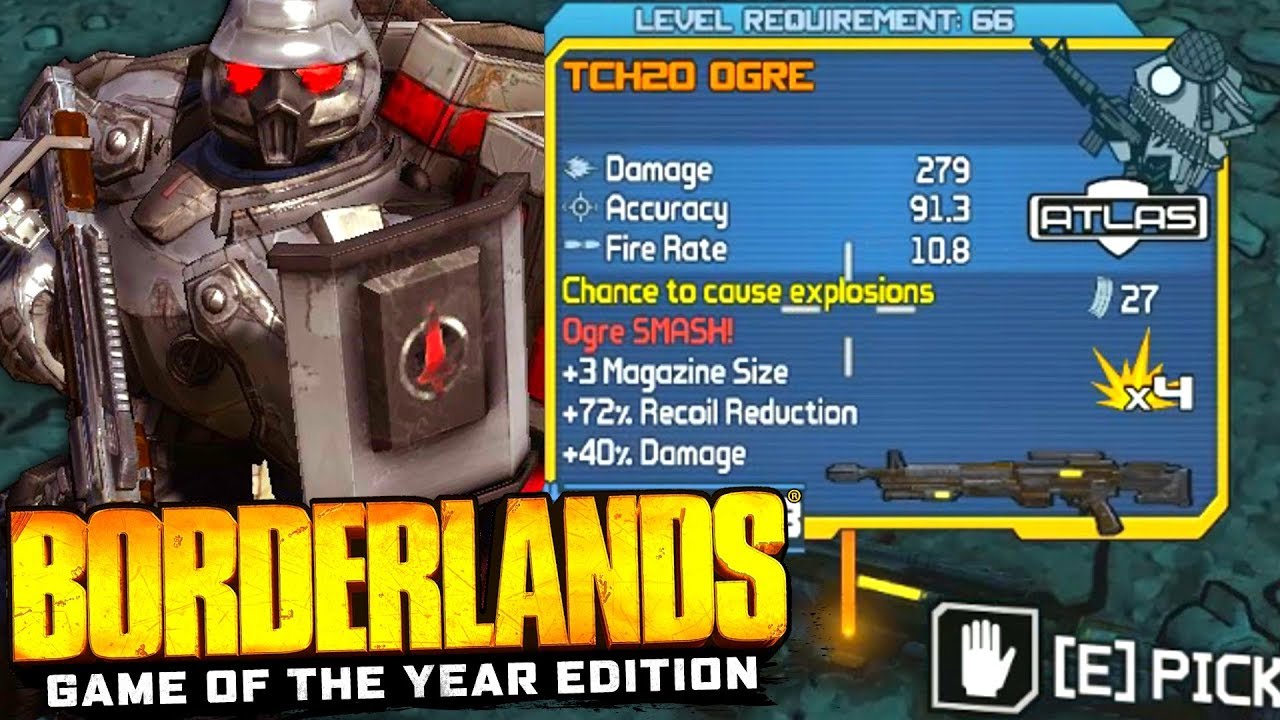 ГИД ПО ОГРАМ ОТ АЯКСА! Borderlands Remastered: невероятно редкое легендарное оружие
