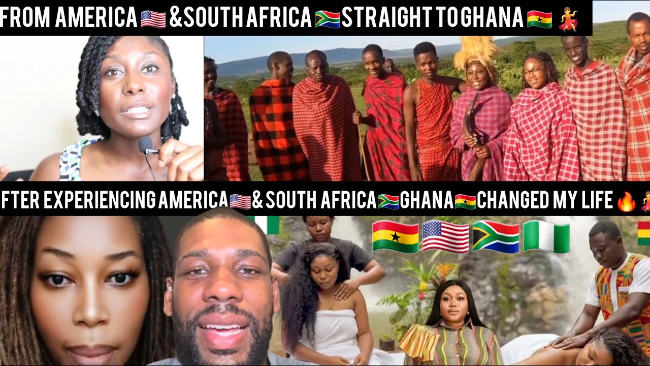 Omg😲NIGERIANS🇳🇬REACT🔥MASSIVELY, AS THOUSANDS OF AMERICANS STORM🇺🇸GHANA🇬🇭