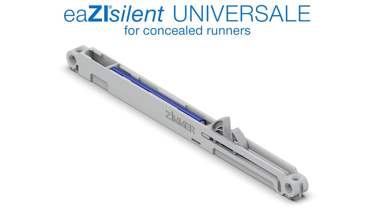 Concealed runner | eaZI®silent UNIVERSALE | Assembly