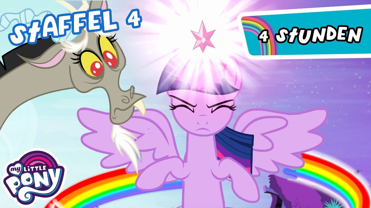4 STUNDEN VON STAFFEL 4?!😱 | My Little Pony Deutsch 🦄 Freundschaft ist Magie