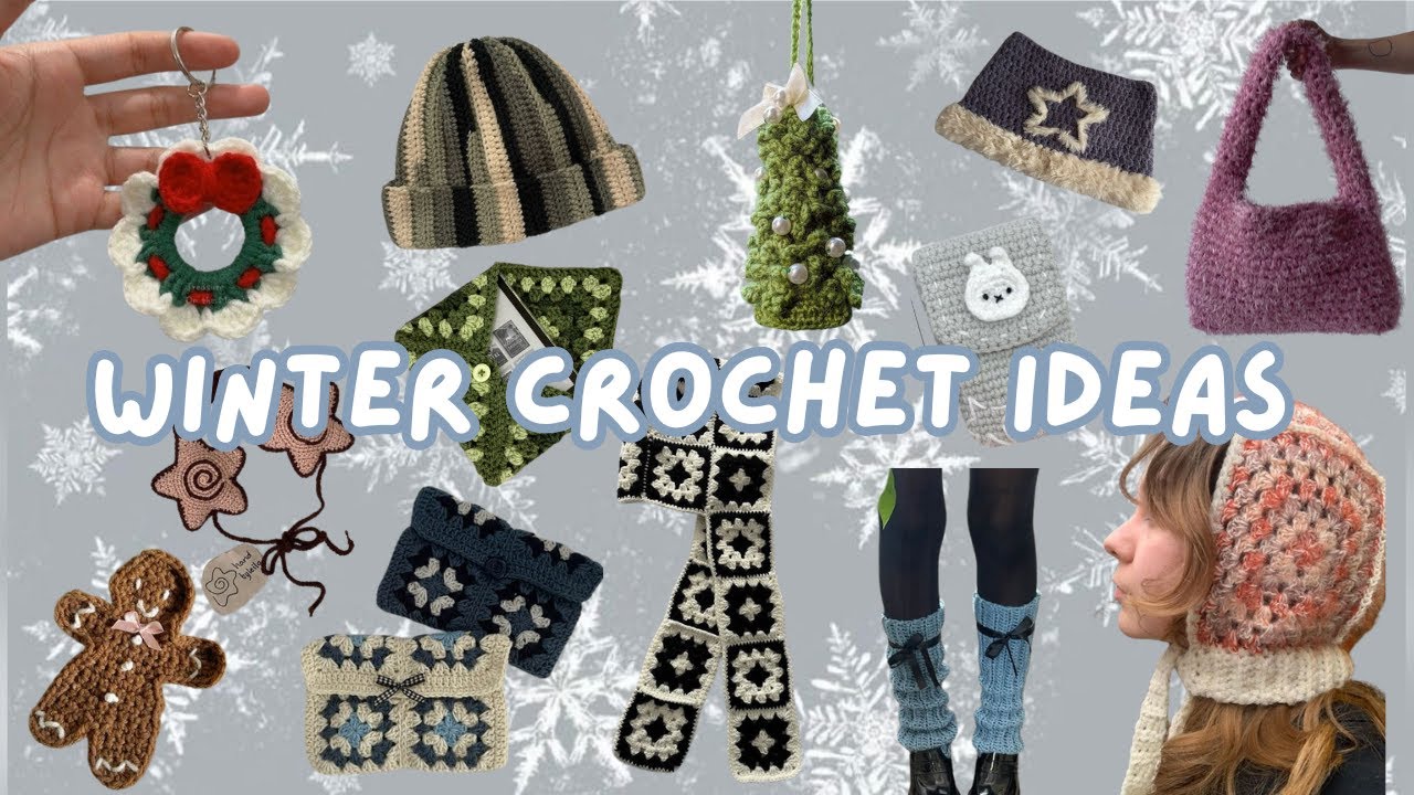 ❄️ 100+ WINTER crochet ideas ❄️