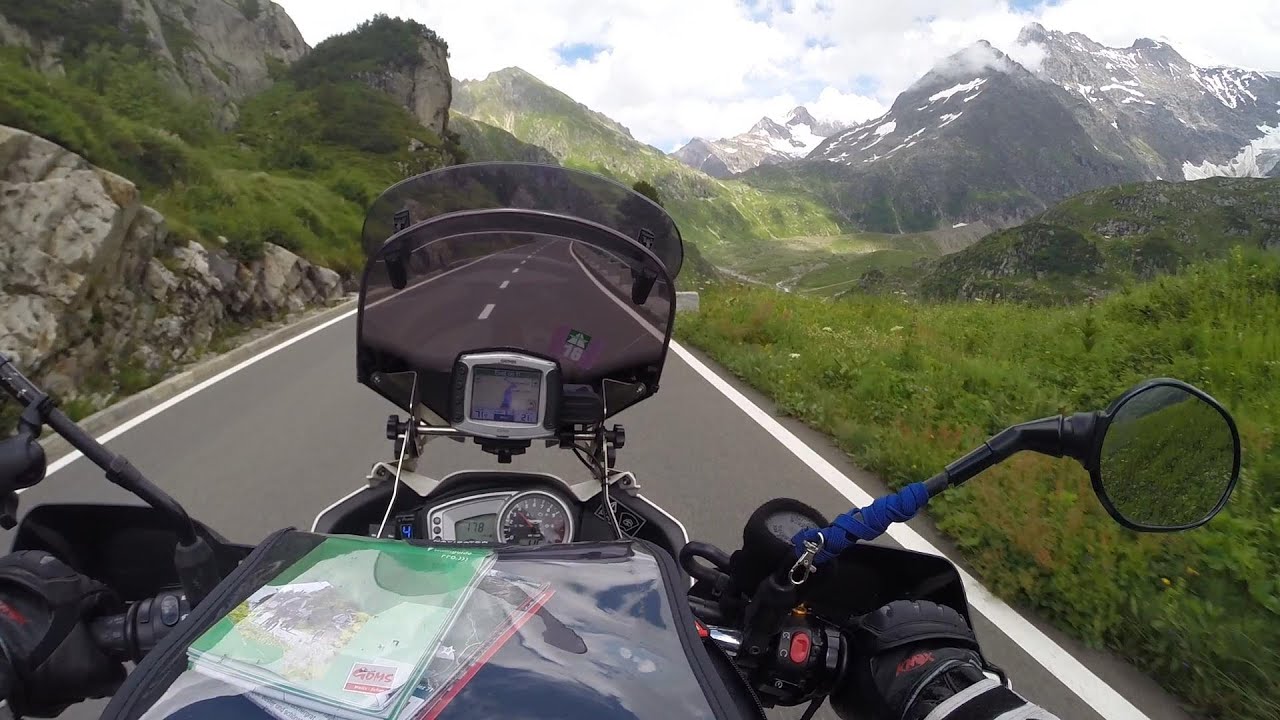 Susten Pass Ride on a Triumph Tiger