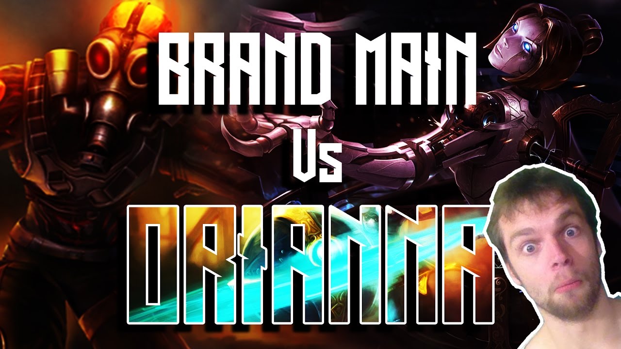 Brand Main V Orianna  - Full Commentary Gameplay - League of legends season 7