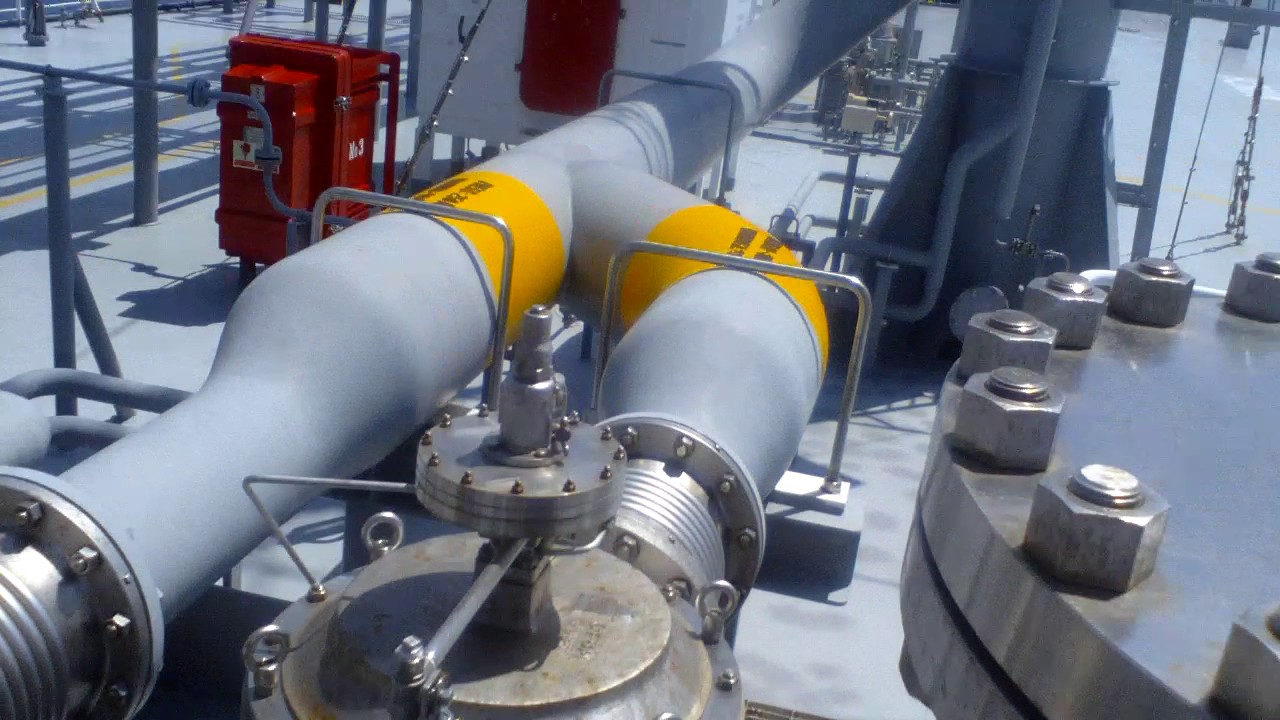 LNG vessel Trunk Deck Tour