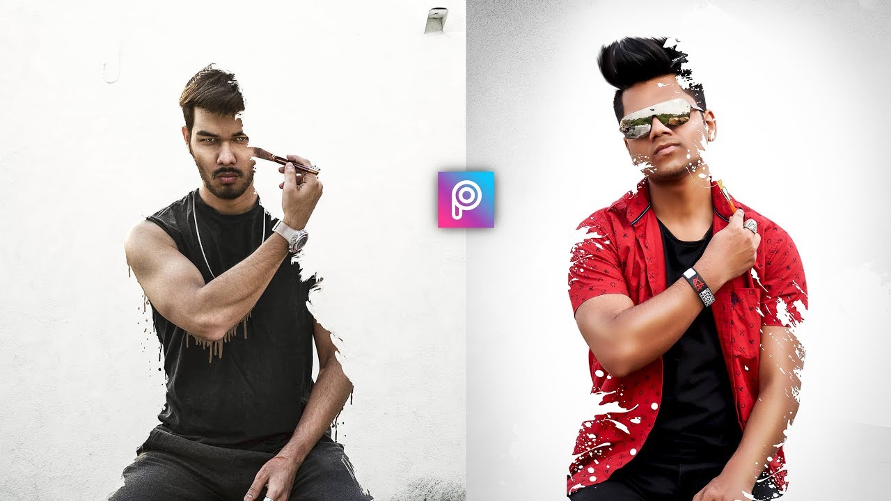 PicsArt 3D New Concept Paint Myselft Art Photo Editing Tutorial in Picsart | Edit Like Vijay Mahar