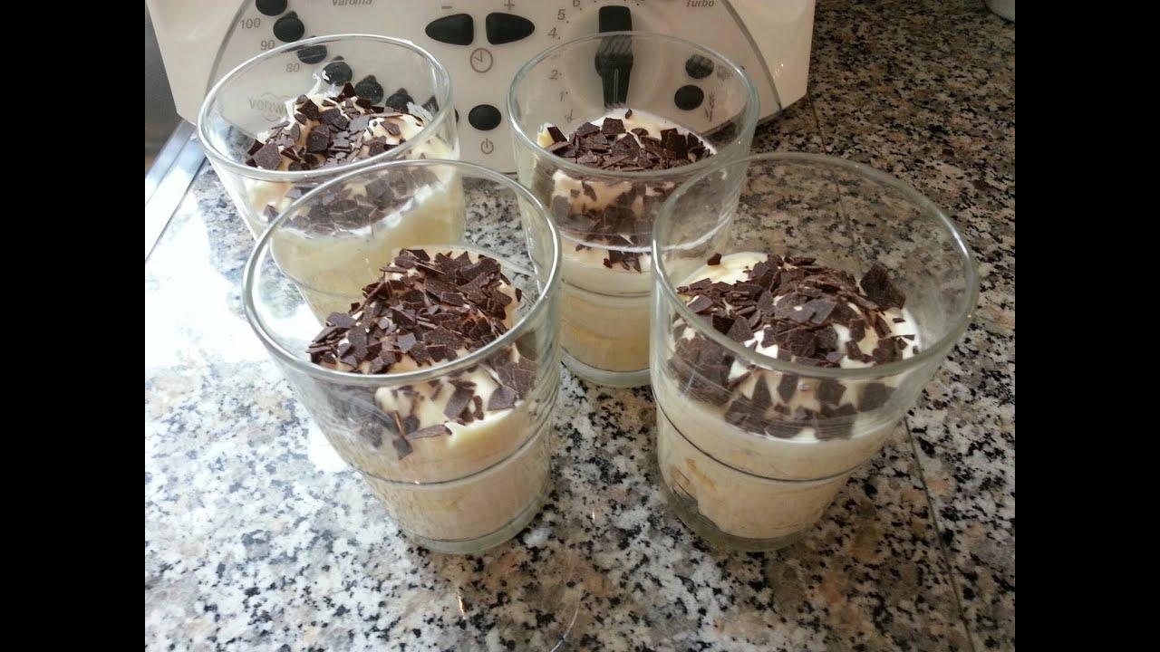 Thermomix TM 31 Orangencreme mit Schokoraspeln