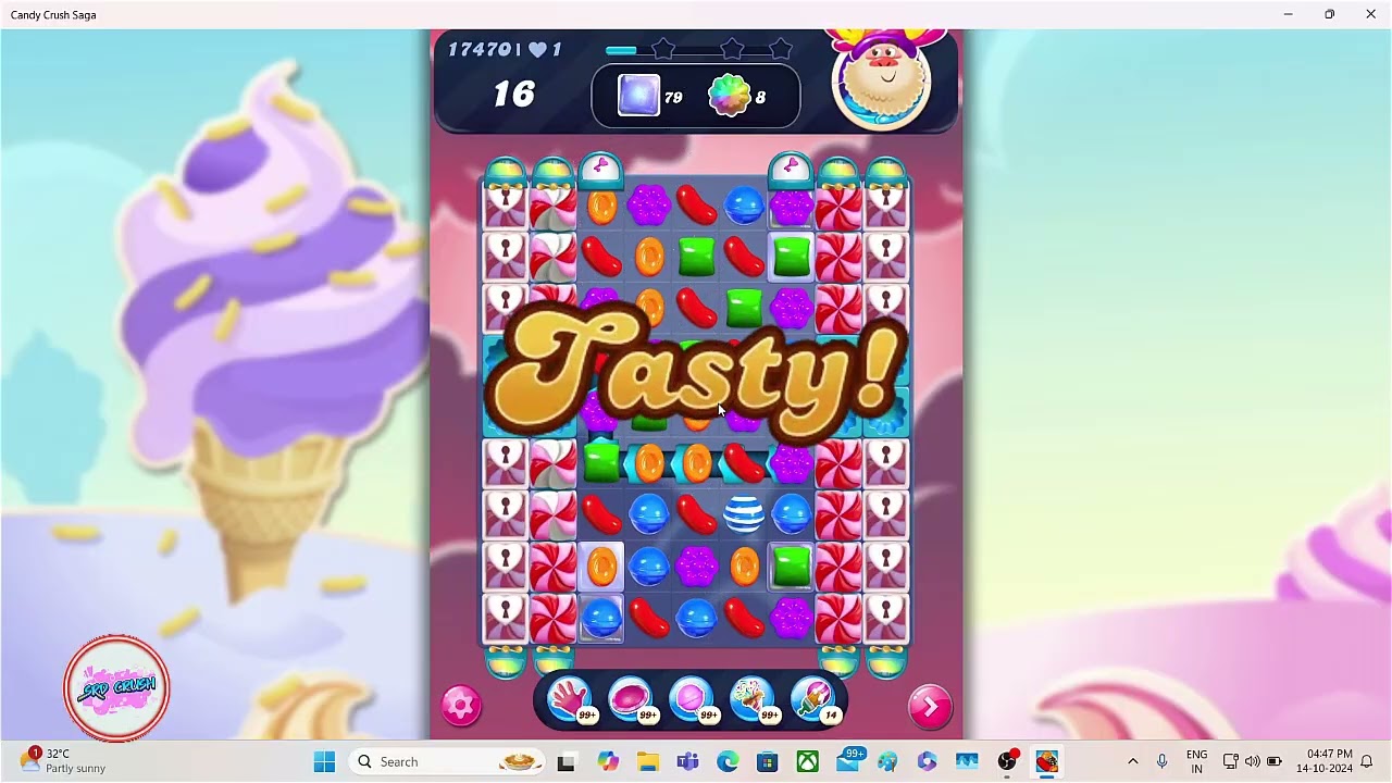 Candy Crush Saga Level 17470