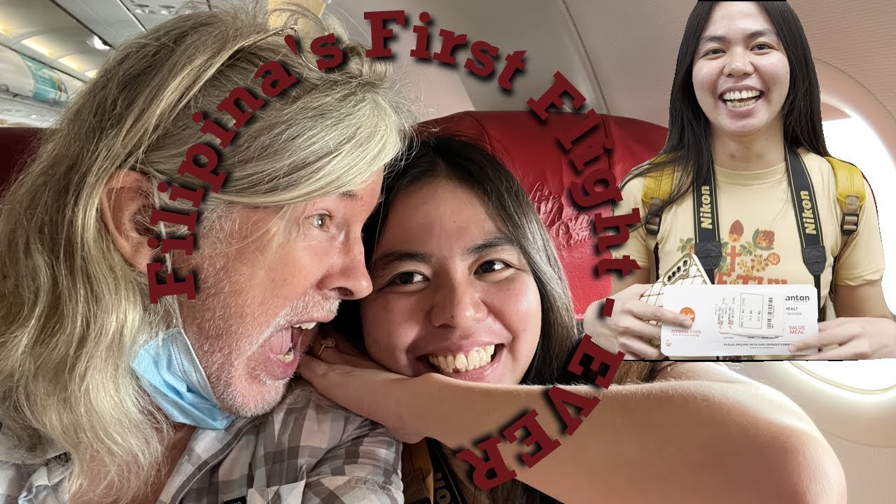 Filipina's First Flight EVER - Cebu to Boracay