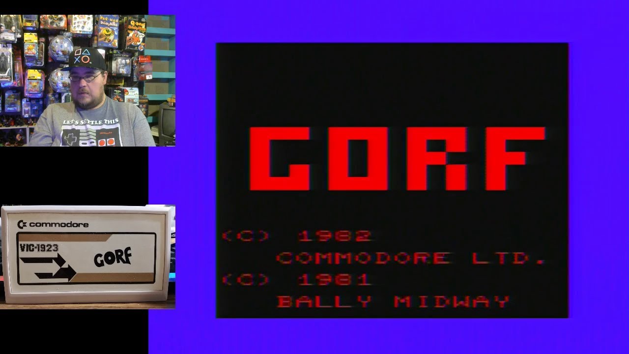 Gorf for Commodore VIC-20 - game play