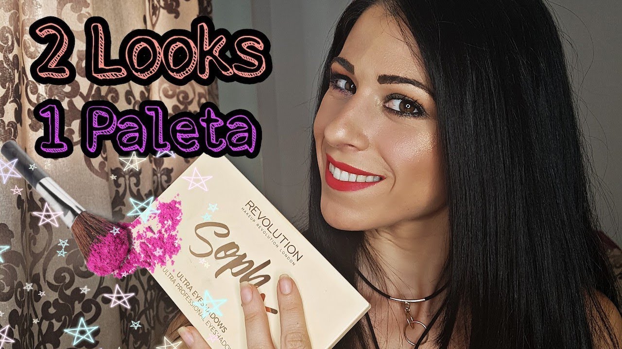 2 Looks 1 Paleta Soph X/ Makeup Revolution