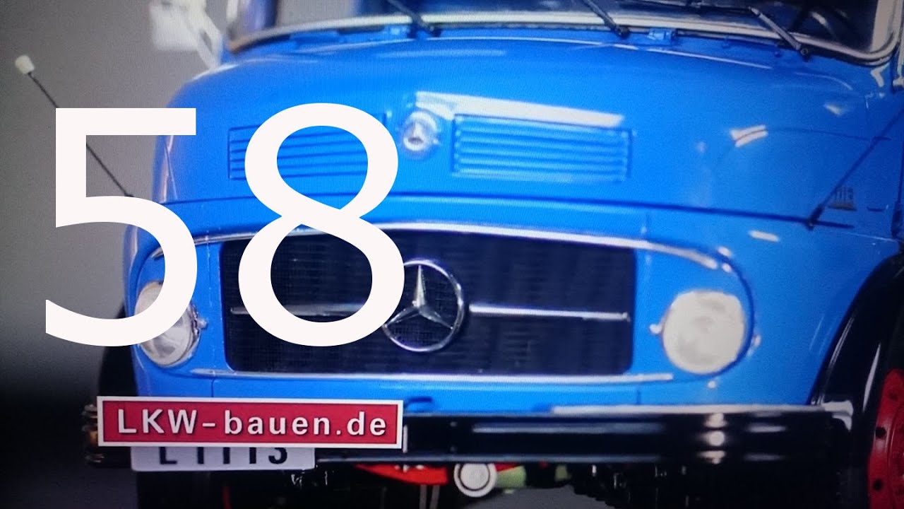 Bau den Mercedes L 1113 - Hachette # Ausgabe 58 deutsch