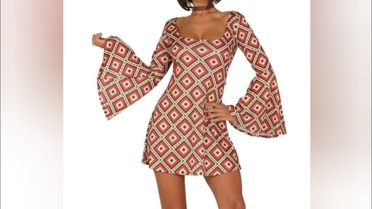 Cómo hacer un vestido base con mangas retro