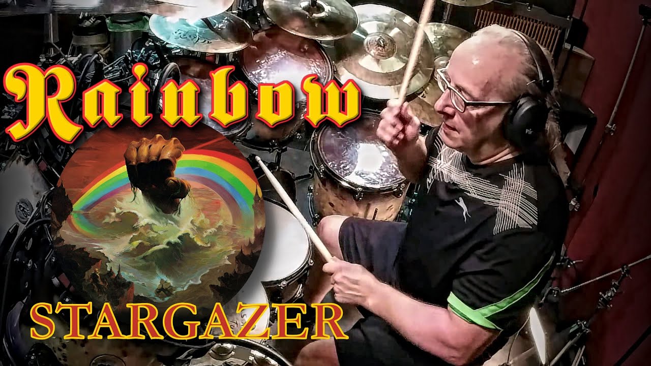 Rainbow - Stargazer | alternate drum cover by Thomen Stauch (Mentalist | ex- Blind Guardian drummer)