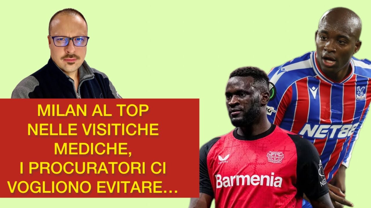 MILAN AL TOP NELLE VISITE MEDICHE, I PROCURATORI VOGLIONO EVITARCI 