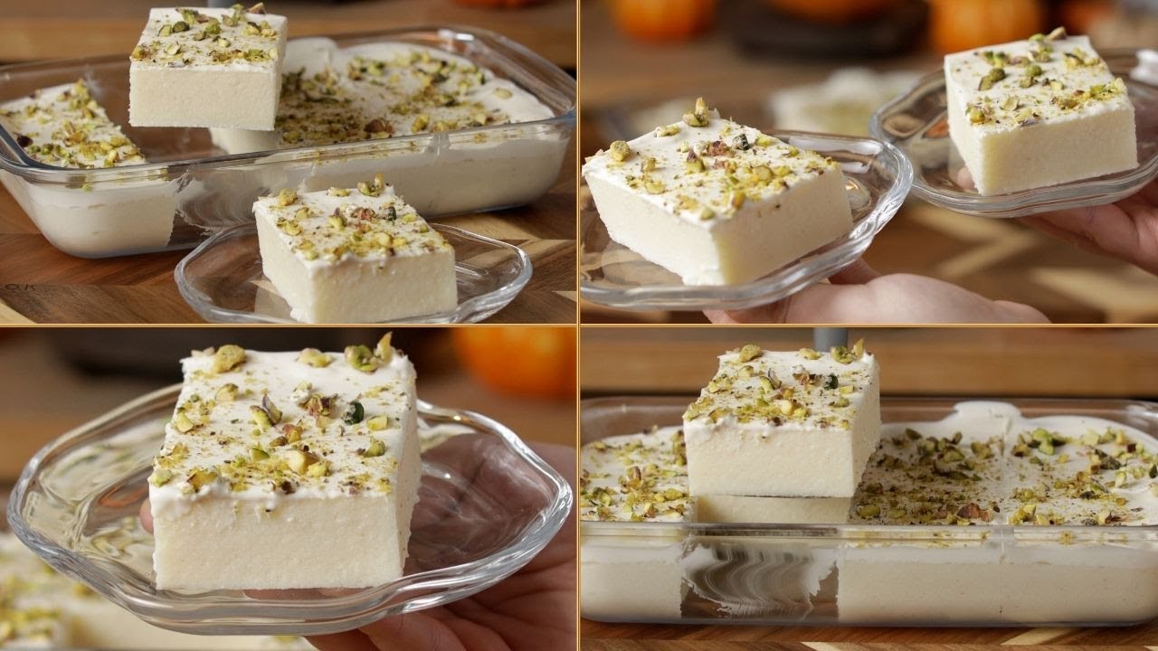 Если у вас есть манная крупа и молоко, давайте приготовим самый вкусный холодный десерт — «Ливанс...