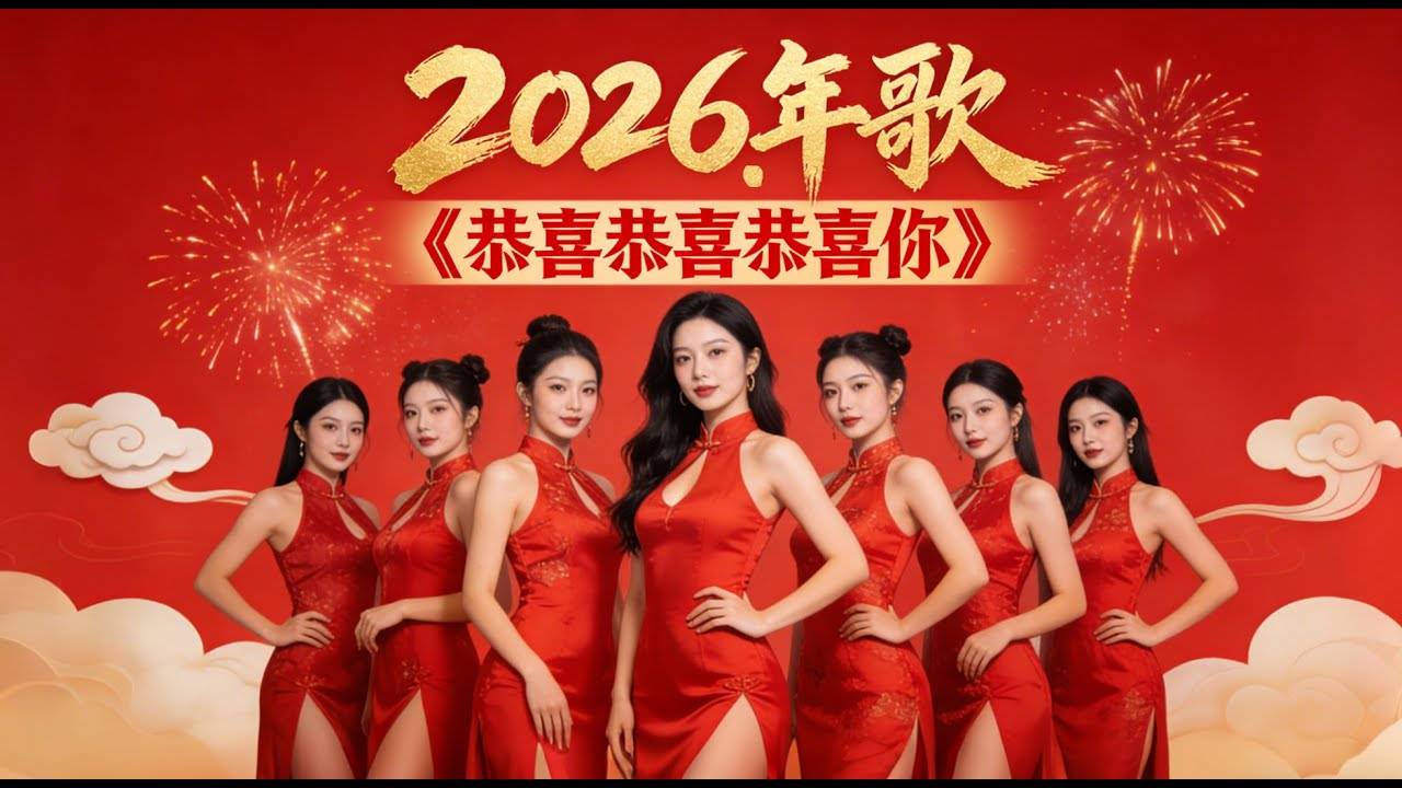 2026新年歌【最好听必听新年歌曲合集】Chinese New Year Song 2026 | CNY Song  恭喜恭喜恭喜你01