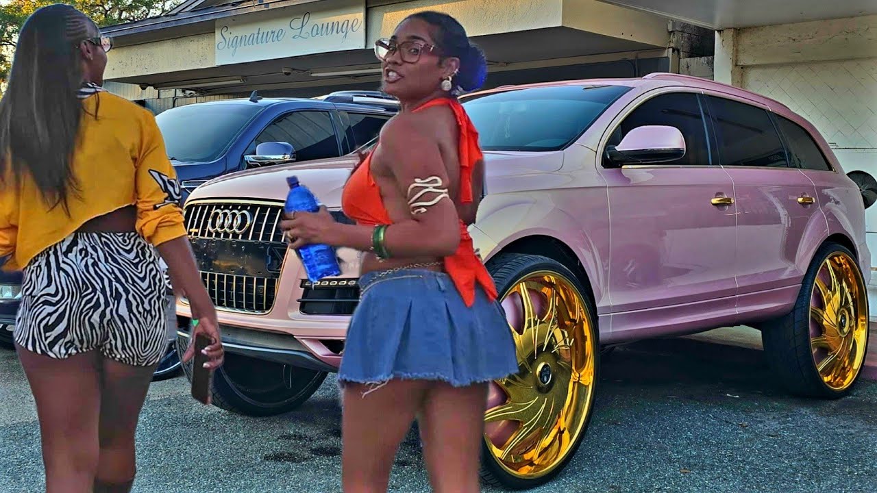 FAMU HOMECOMING 2025 TAILGATING BLOCK PARTY TALLAHASSEE, FL BIG RIMS  / CUSTOM CARS / VIBIN 