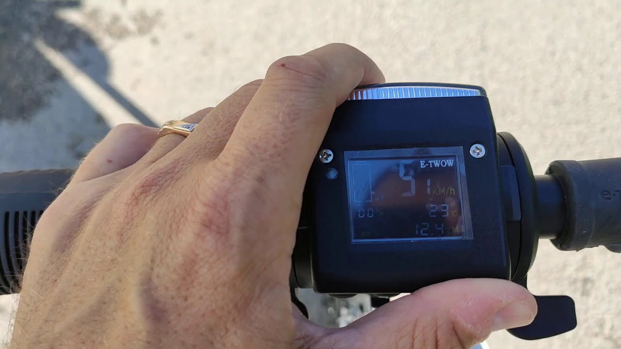 E-TWOW scooter booster GT problem