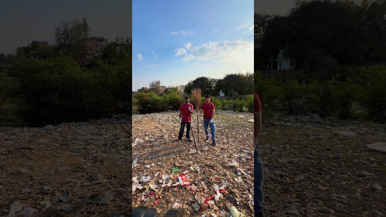 When Indore can become No. 1, why not Biora? 🙏#river #cleaning #ytshorts #dailyvlog #india