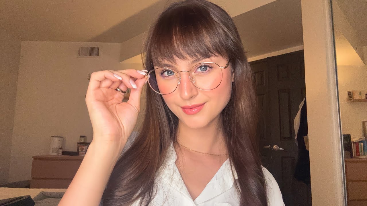 Lofi ASMR ~  Firmoo Glasses Unboxing & Try-On / 