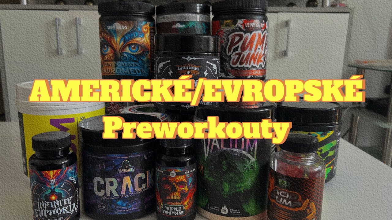 Recenze PREWORKOUTŮ