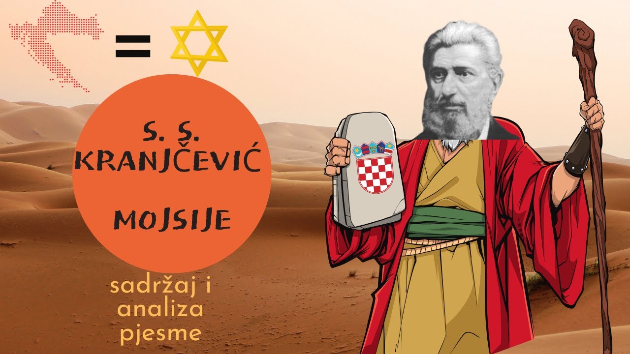 S. S. Kranjčević – Mojsije – detaljna analiza i pregled fabule (videolekcija)