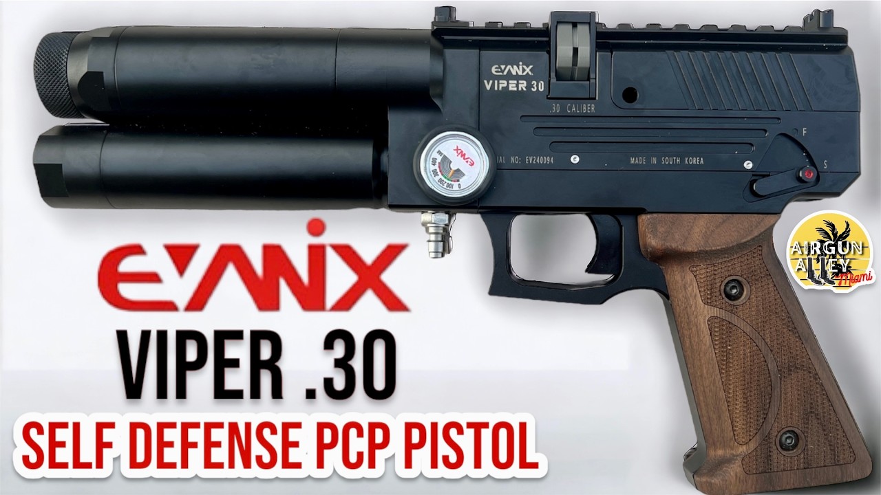 Evanix VIPER .30 Cal • Полуавтоматический PCP-пистолет