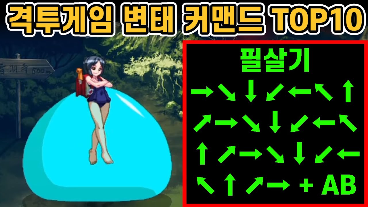 격투게임 속 변태커맨드 TOP10